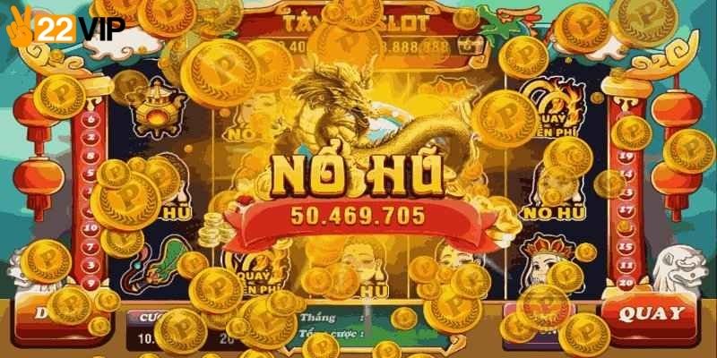 Giao diện nổ hũ rồng vàng online rực rỡ với đồ họa sắc nét